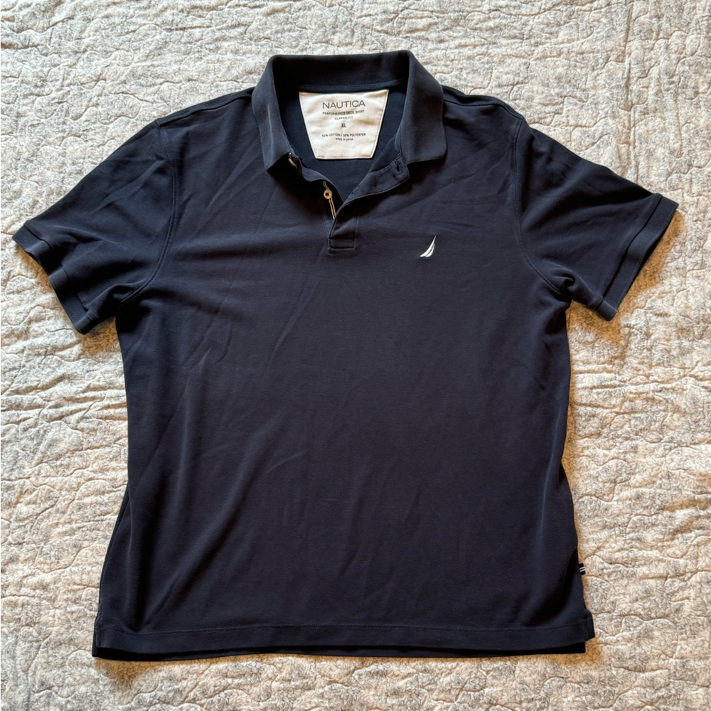 Men’s Classic Fit Nautica Polo Shirt. Size XL.
